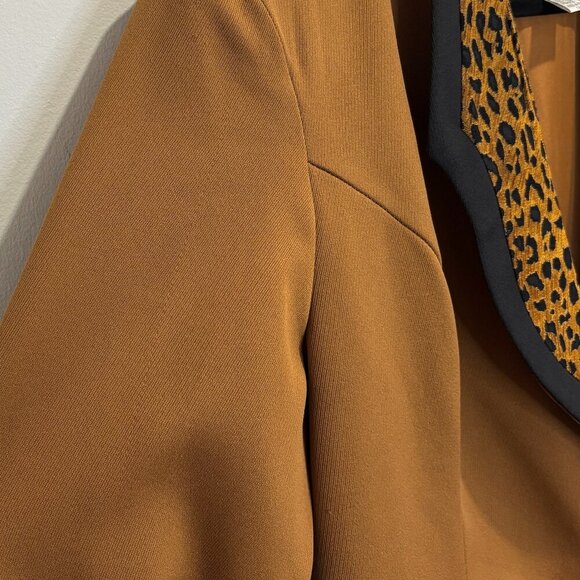Vintage ALGO Leopard Trim Blazer - Picture 13 of 14